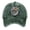 Green, variant on Unisex Vintage Washed Cotton Hats Men Women Classic Animal Embroidery Baseball Caps