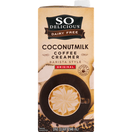 So Delicious Dairy Free Original Barista Style Coconut Milk Creamer, 32 fl oz