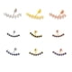 thumbnail image 3 of Qarigey Pendientes de 5 piezas, accesorios de joyería con pasador chapado en el cuerpo, recuerdos de fiesta de moda Tragus para mujeres y niñas tipo 1 Ropa, zapatos y accesorios Miscelánea tipo 6 Qarigey AP009682-06B, 3 of 6