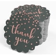 thumbnail image 4 of Inkdotpot Rose Gold Foil Paper Hang Tags Thank You Bridal Shower Favor Tags 50 Piece, 4 of 7