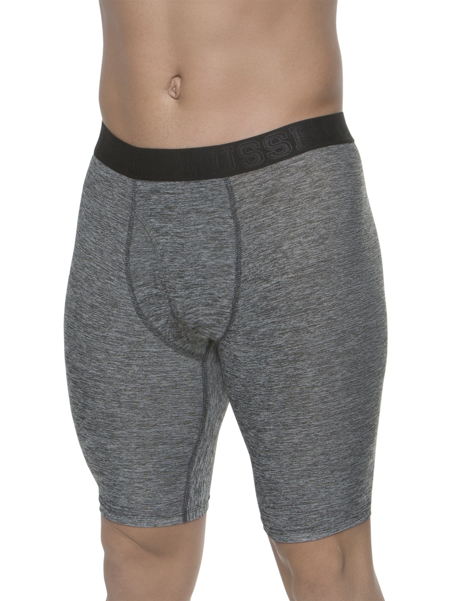 Men's FreshForce Assorted Color Long Leg Boxer Briefs, 2 Pack