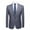 Light Gray, variant on Cloudstyle Men's Slim Fit One Button Suit Blazer Jacket Casual Party Sport Coat