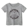thumbnail image 3 of Hienoo Big Girl's T Shirt Short Sleeved Graphic Tshirt Casual Breathable T-Shirt for Children, 3 of 3