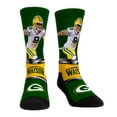 thumbnail image 3 of Unisex Rock Em Socks Christian Watson Green Bay Packers 3-Pack Crew Sock Set, 3 of 4
