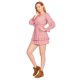 thumbnail image 2 of Vestido Con Olanes Mujer Casual Corto Palo De Rosa rosa CH INCÃGNITA 330827, 2 of 5