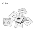 thumbnail image 3 of Unique Bargains Rondelle Carrée, Lot de 10 M10x30x30x2mm Rondelles Carrées en Acier Inoxydable 304, 3 of 5