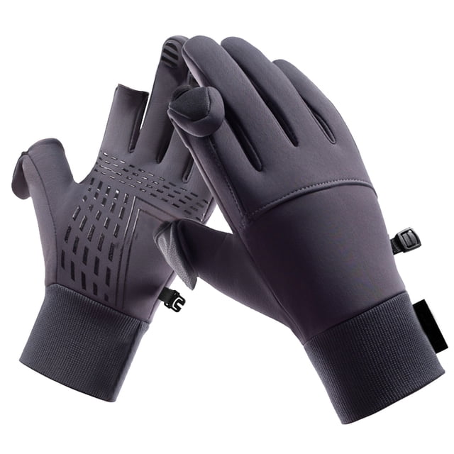 Thermal Winter Gloves Windproof Touchscreen Compatible Non- Grip Cold Weather for Outdoor Activities