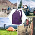 thumbnail image 1 of Mochila de camping Oxford, bolsa de senderismo transpirable para viajes de oficina (púrpura), 1 of 6