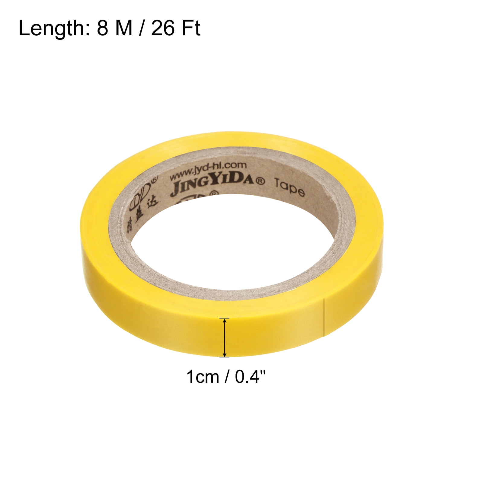 Unique Bargains Grip Finishing Tape Racket Accessories Sticky Seal for Tennis Badminton Yellow