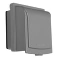 thumbnail image 2 of Sigma Engineered Solutions 14433M 2-Gang Metal While-in-Use Weatherproof Cover, Gray, 2 of 8
