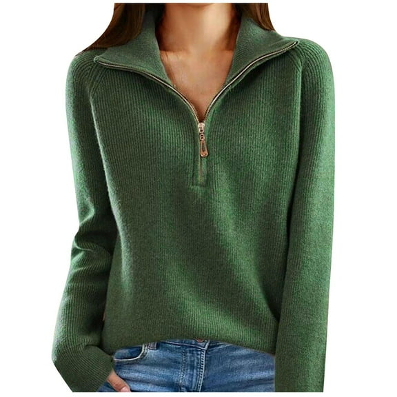 Ashirexll Winter Sweaters Pullover Sweaters for Women Long Sleeve Casual Knitted Neck Blouse Sweater Comfortable Womens Tops