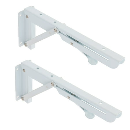 

Wall Mount Shelf Brackets Float Corner Hanger Holder Foldable Bookshelf Brackets 11inch 12inch 14inch