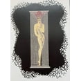 thumbnail image 3 of Erte "1 - One" CUSTOM FRAMED Vintage Print Art Deco Numbers Suite NEW Fashion Generic, 3 of 3