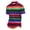 Multicolour@GC@, variant on CONZONE Mexican Men's Cinco De Mayo Polo Shirt Short Sleeve Casual Knit Polo Shirts For Men Colorful Striped Graphic Collared Mexico May 5Th Golf Shirts
