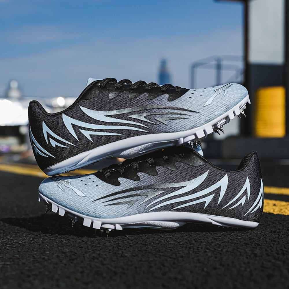 ChiVerve Track and Field Shoes for Men Women 8 Spikes Boys and Girls Kids Running Racing Shoes
