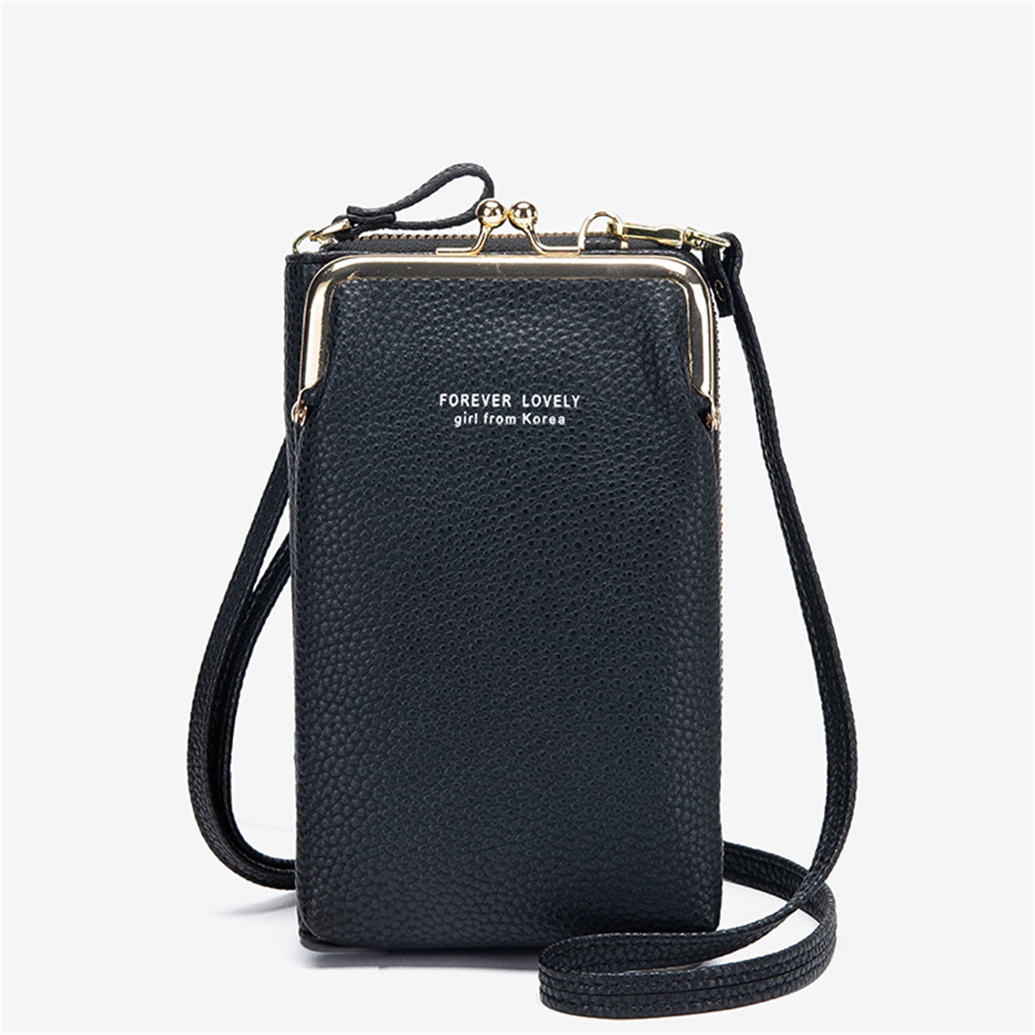 Fashion Small Phone Bag Flap Zipper Messenger Bag - Walmart.com