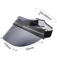 thumbnail image 3 of Bangcool Sun Hat Casual Unisex Protection Summer Hat Visor Hat for Cycling Beach, 3 of 8
