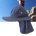 thumbnail image 3 of Cheers.US Outdoor Sun Hat for Men with 50+ UPF Protection Safari Cap Wide Brim Fishing Hat with Neck Flap, for Dad, 3 of 3