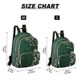 thumbnail image 3 of ALAZA Art Silver Green Womens Travel Laptop Backpack Large Daypack Ladies Shoulder Bags S, 3 of 7