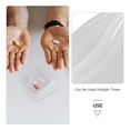 thumbnail image 3 of FUEENIRVA Travel Friendly Medicine Bag Simple Design Rectangular Organizer 1Set, 3 of 8