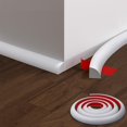 thumbnail image 1 of Moldura flexible en forma de cuarto redondo PATTENGO, 4 m, goma blanca, 1 of 7