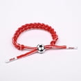 thumbnail image 2 of Pulsera de Fútbol Fútbol Joyería Ajustable Unisex Fútbol Paracord Pulseras Fútbol Regalo, 2 of 4
