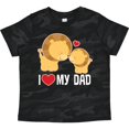 thumbnail image 3 of Inktastic Fathers Day I Love My Dad Boys Lion Boys or Girls Toddler T-Shirt, 3 of 5