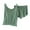 #114-Green, variant on Womens Pajamas Set Casual Sleepwear Soft Pj Sets Tank Top and Shorts Loungewear for Summer