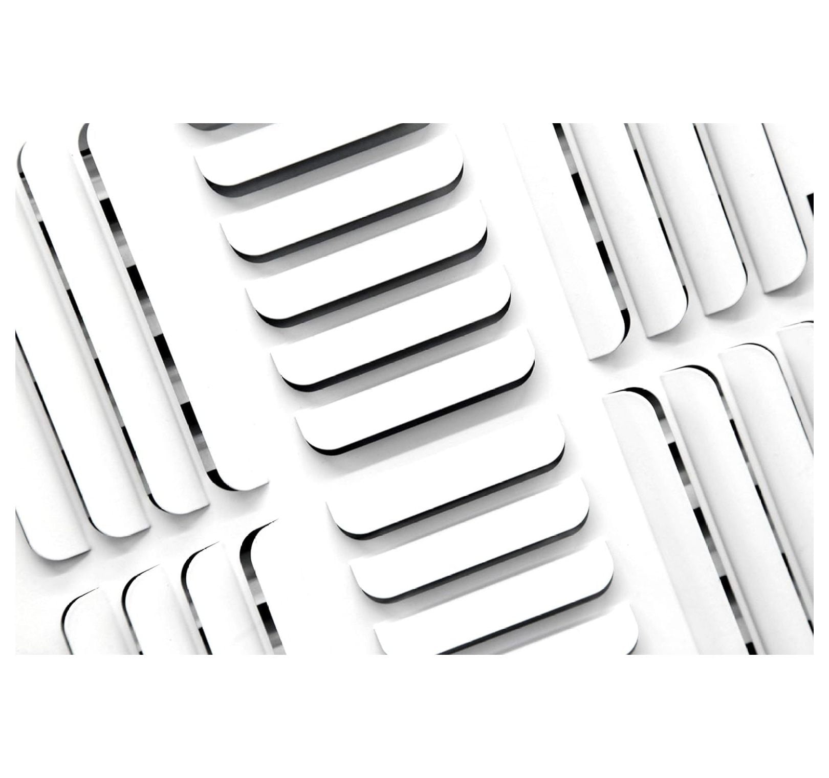 14" X 14" 3-Way Fixed Curved Blade AIR Supply Diffuser - Vent Duct Cover - Grille Register - Sidewall or Ceiling - High Airflow - White…