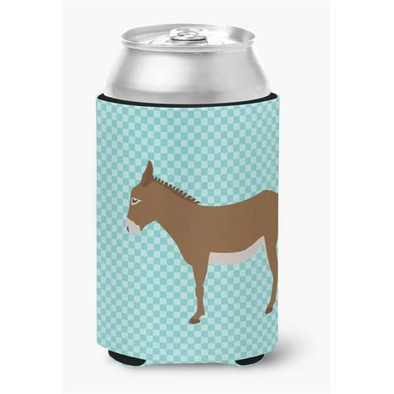 Cotentin Donkey Blue Check Can or Bottle Hugger
