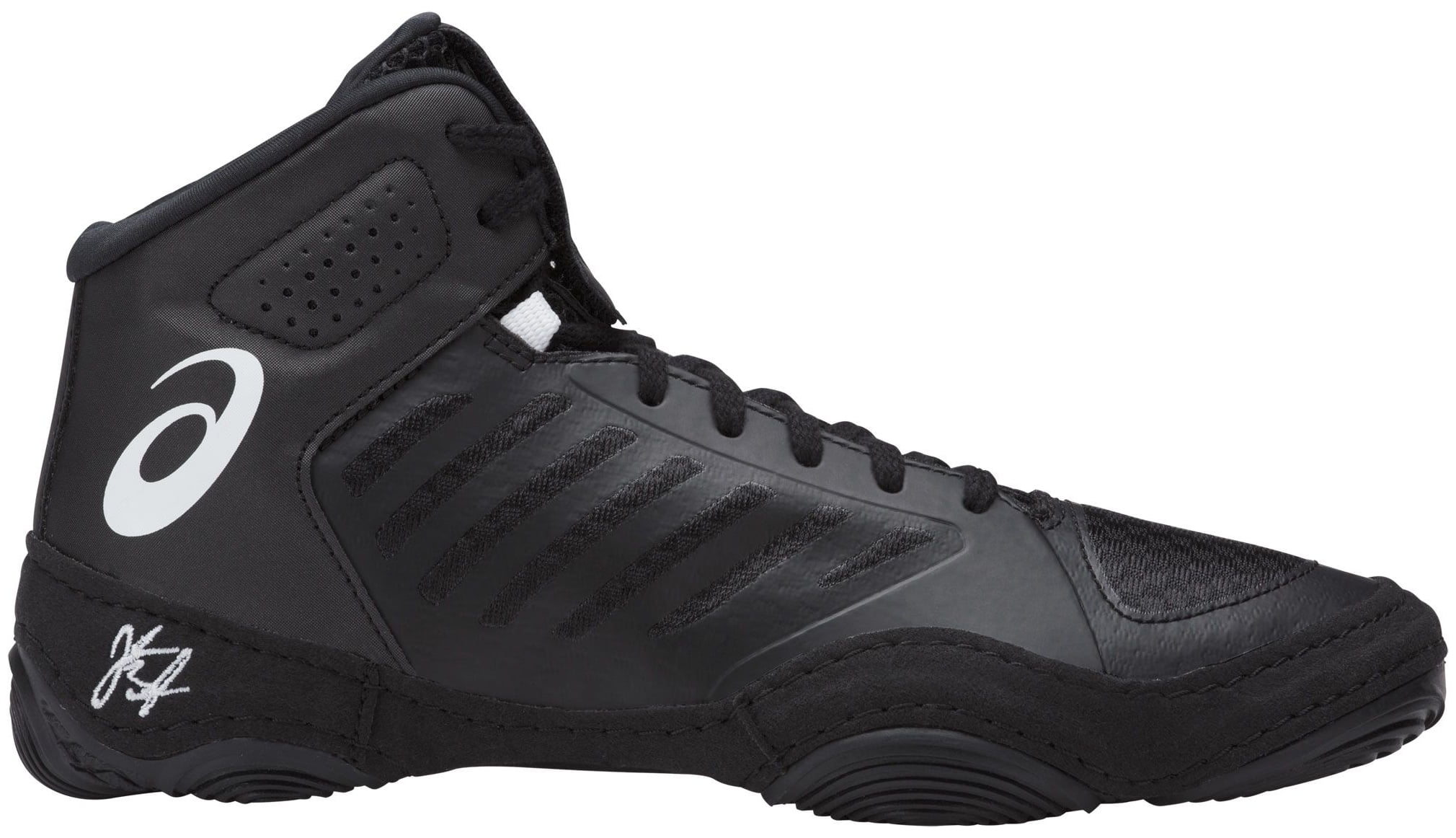 ASICS Kids' JB Elite V3 Wrestling Shoes (Black/White, 2.0) Walmart