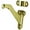 Gold, variant on SCHLAGE 059B15A Hand Rail Bracket