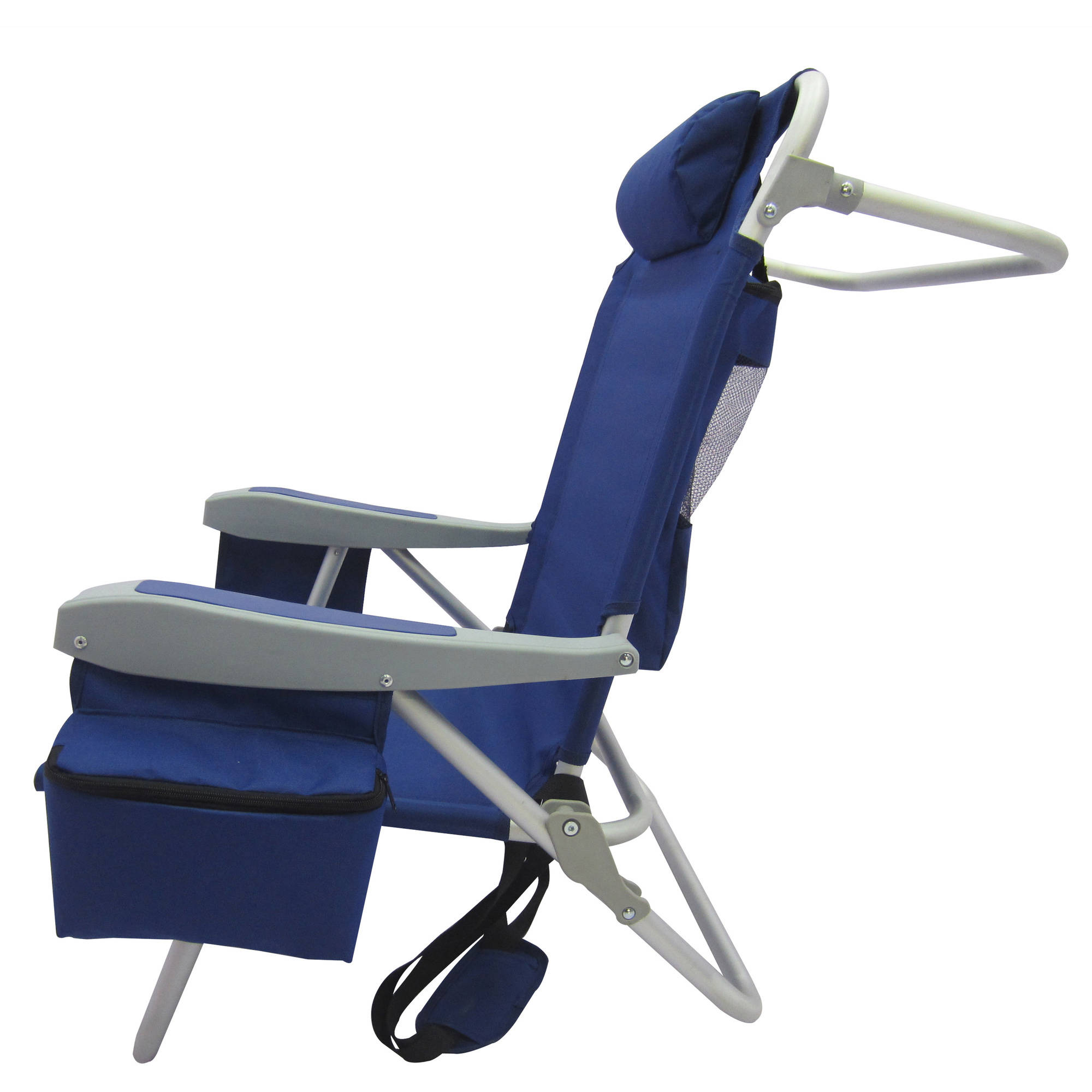 5-Position All-Purpose Beach Chair, Blue - Walmart.com