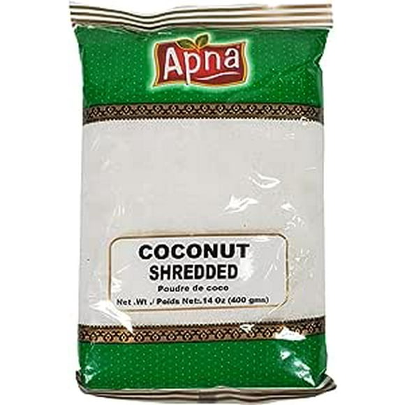 Apna - Noix de Coco Déshydratée / Déchiquetée 400 g ( Pack de 20 )