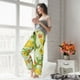 thumbnail image 5 of Fotbe Cartoon Dinosaurs Pantalones de Pijama para Mujer, Pantalones de Dormir, Pantalones Pj con Cordón y Bolsillos-3X-Large, 5 of 6