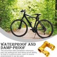 thumbnail image 3 of Sonducket Gold Double Stem Handle Convertor Cycle Hollow Ultralight Sports SP8 Piezas de conversión Extensión de manillar plegable Ciclismo, 3 of 6