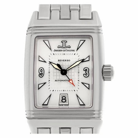 Pre-Owned Jaeger Lecoultre Reverso 290.8.60 Steel  Watch (Certified Authentic &