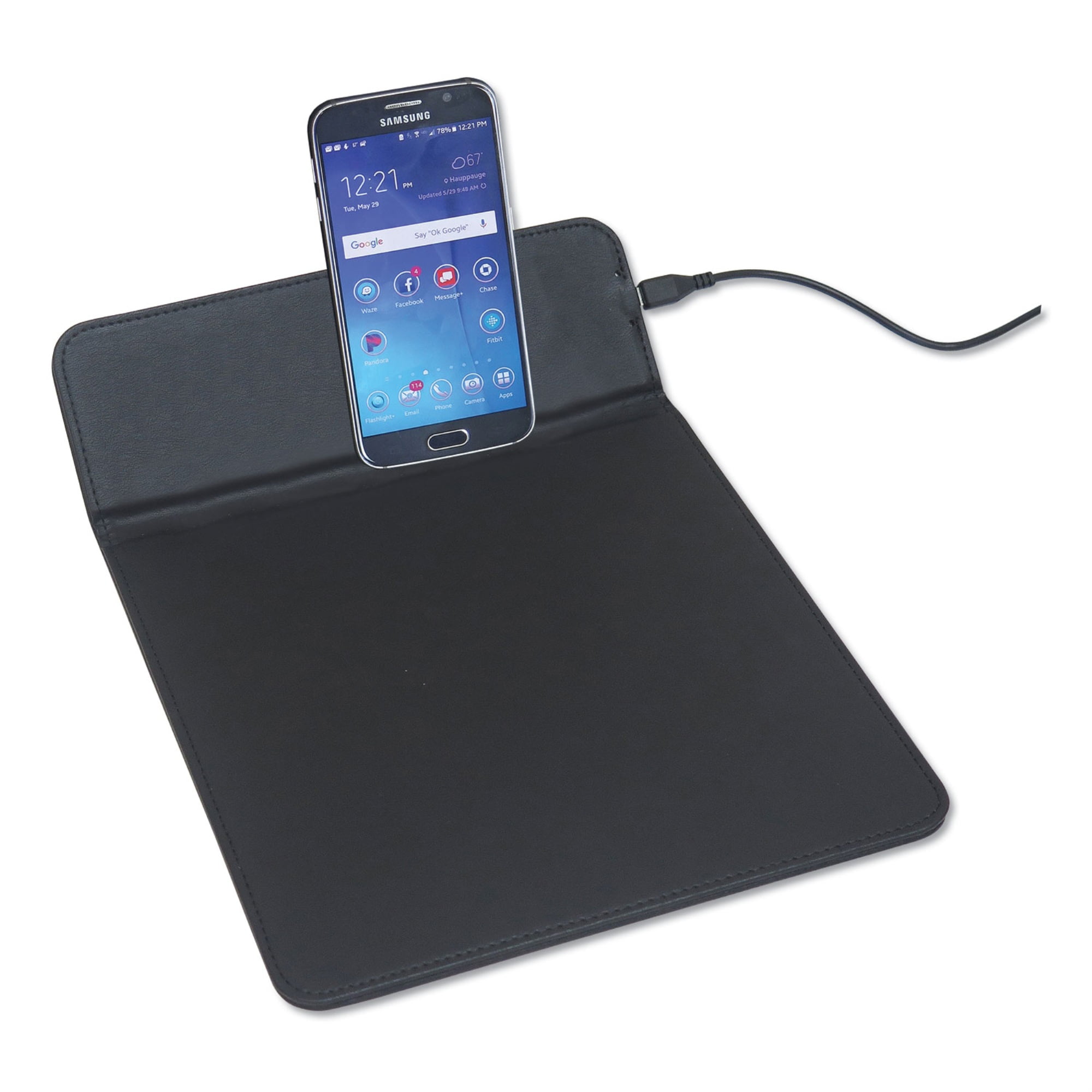 Artistic Wireless Charging Pads ,DESK PAD,WRLS,CHRG,PAD,BK Walmart Canada