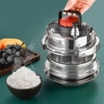 thumbnail image 4 of GROWTH TANK Pressure Cooker 1.4L Accessories Family Kitchen Versatile Travel Cooking Pot, 4 of 9