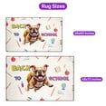 thumbnail image 5 of Back to School Cute Bulldog Indoor Rug Dog Lover Gifts Idea Carpet Living Bed Room Sofa Home Decor - 13010, 5 of 5
