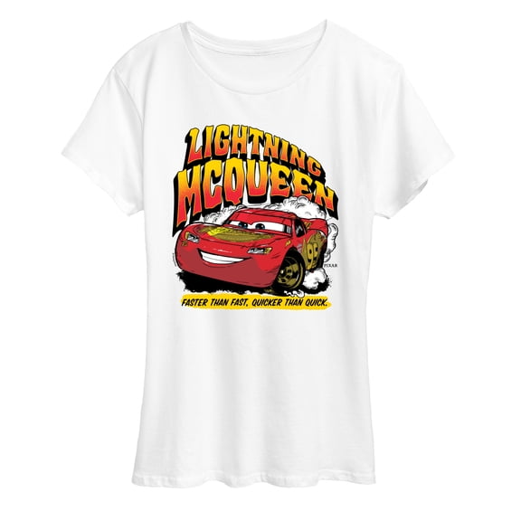 Cars - Faster Than Fast - Women's Short Sleeve Graphic T-Shirt