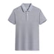 thumbnail image 1 of Camisa de manga corta con cuello para hombre: ventilación de malla, polo de golf de secado rápido, tallas M-XXXXL, 1 of 2