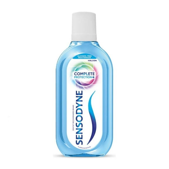 Sensodyne Mouthwash Complete Protection , All in One Mouth Wash for Sensitivity Protection, Strong teeth and lasting freshness, Pack of 250ml