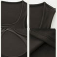 thumbnail image 5 of Women's Padded Camisole Top, Breathable Square Neck Sleeveless with Adjustable Straps for Lounge and Sleepwear, 5 of 8