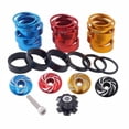 thumbnail image 7 of Aluminum Alloy Headset Spacer and Headset Mountain Bike Fork Spacers Headset Stem Top Cover for Modification Accessories - Blue, 7 of 7
