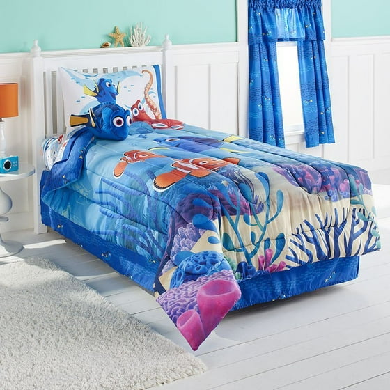 Finding Dory Queen Comforter Sheet Set 5 Piece Bed In A Bag Finding Dory Queen Comforter Sheet Set 5 Piece Bed In A Bag Com