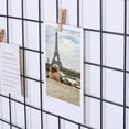thumbnail image 3 of Wire Wall Grid Panel for Photo Display, DIY Iron Picture Frames Collage for Hanging Wall Decor, Foldable Multi Pictures Organizer with 12 Clips, 28'' X 22'' Inch. (2 Pack), 3 of 7
