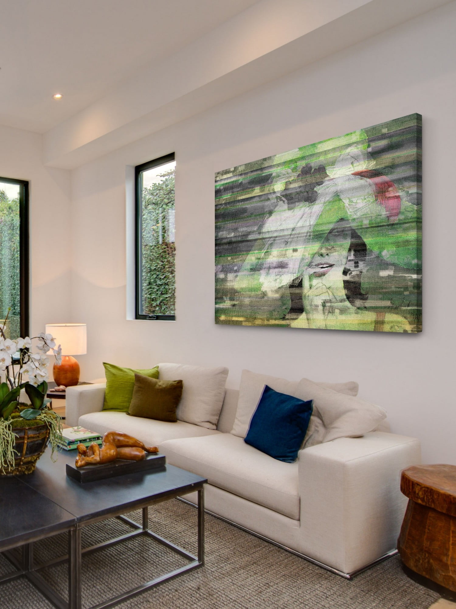 Parvez Michel Inc Parvez Taj - Tempted Painting Print on Canvas - Multi-color