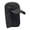 Black, variant on Traveling Sun Protections Hat Fishing Hat with Neck Flap Outdoor Hiking Adjustable Baseball Caps for Women Men