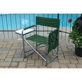 thumbnail image 4 of F. Corriveau International - Ensemble de 2 Chaises Pliantes avec Pochette de Rangement et Plateau, Vert, 4 of 10